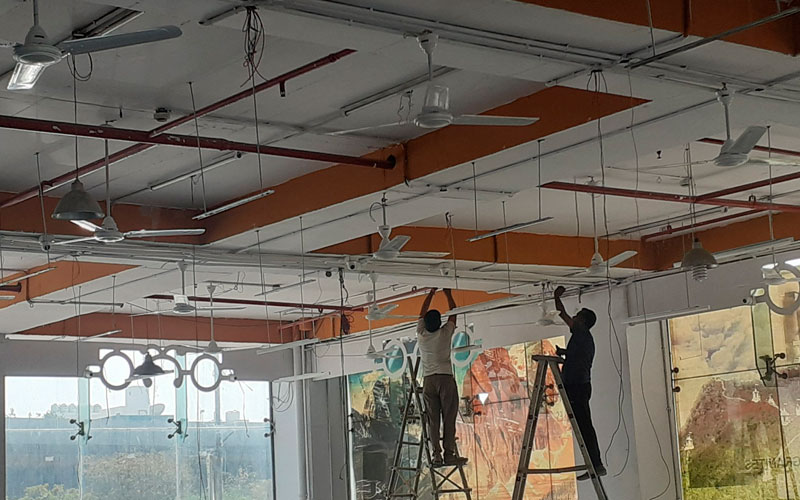 Office Electrical Setup